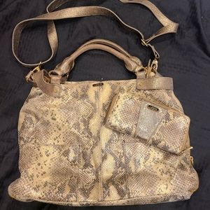 Lodis large bag & matching wallet